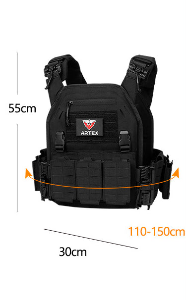 Chaleco Táctico Militar 6094 con Liberación Rápida y Ventilador Multifuncional - Image 7