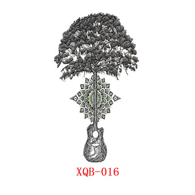 Tatuaje Temporal Floral de Media Manga - Image 17