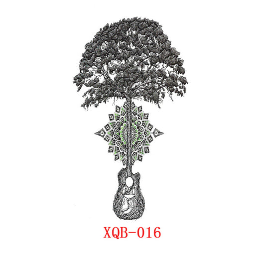Tatuaje Temporal Floral de Media Manga - Image 17