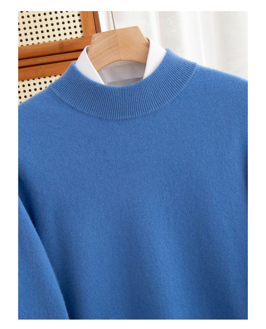 Suéter de Cuello Medio en Lana para Hombre - Image 46