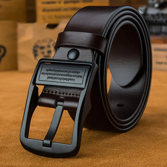 Cinturón de Mezclilla Versátil para Hombre - Casual y Ejecutivo
