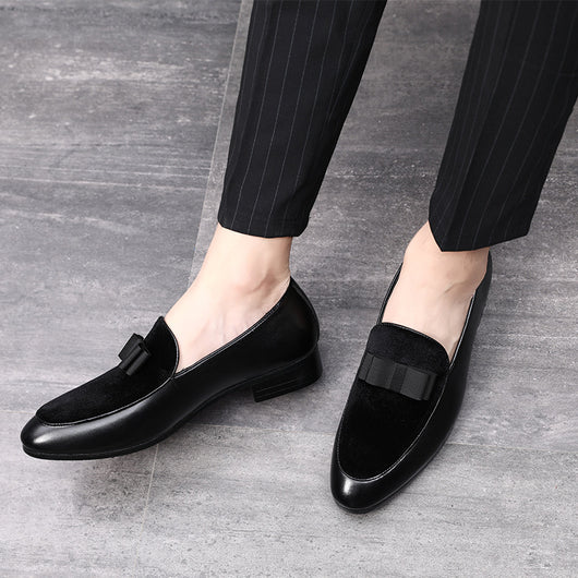 Zapatos Casuales de Cuero para Hombre con Moño - Estilo Tendencia - Image 2