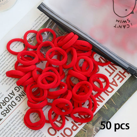 Set de 50 Bandas Elásticas Coloridas para el Cabello - Accesorios Infantiles - Image 53