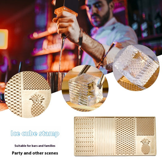 Sello Hermético para Hielo con Patrón Cobre Creative Kitchen - Image 2