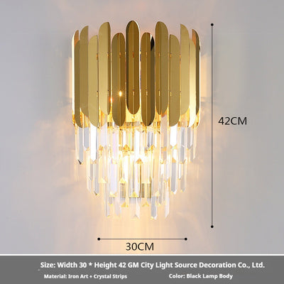 Lámpara de Pared Cristal Lujo Moderno - Diseño Creativo Contemporáneo - Image 14