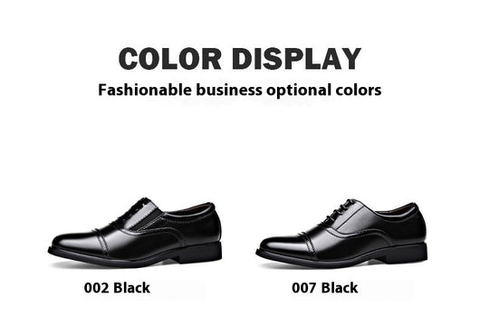 Zapatos de Cuero Formales Puntiagudos para Hombre - Estilo Ejecutivo Británico - Image 20