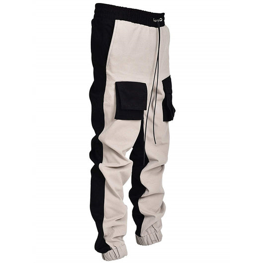 Pantalones Deportivos Casuales Holgados de Corte Recto para Hombre - Image 9