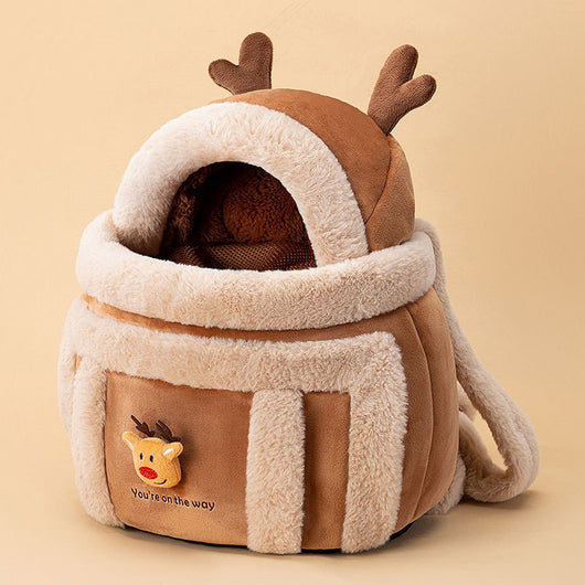 Bolsa Transportadora para Mascotas con Diseño de Gatito y Cachorro - Image 12