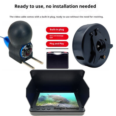 Cámara Submarina HD con Sonda de Pesca - Localizador de Peces Profesional - Image 13