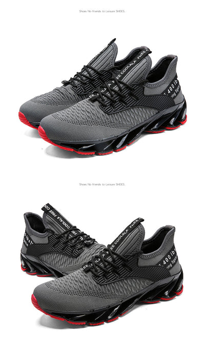 Zapatillas Deportivas Tejidas con Malla Voladora - Running de Alto Rendimiento - Image 18