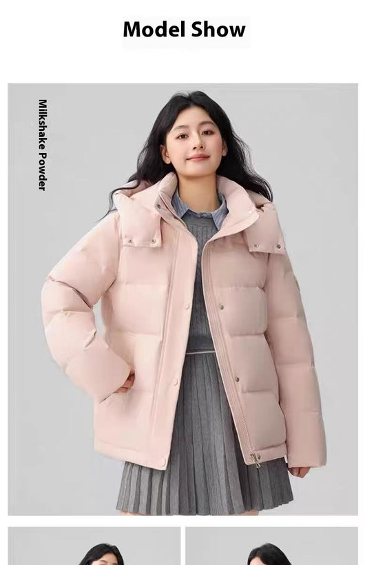 Chaqueta Corta de Algodón con Gorro Desmontable - Image 25