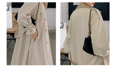 Abrigo Midi Otoñal Elegante con Aire Diosa Casual - Image 13