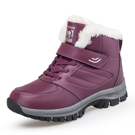 Botas de Nieve Deportivas Cálidas con Forro de Algodón y Terciopelo - Image 10