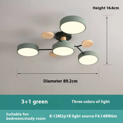 Lámpara de Techo Moderna Minimalista para Sala de Estar - Image 4