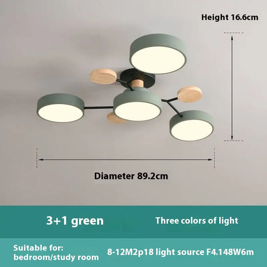 Lámpara de Techo Moderna Minimalista para Sala de Estar - Image 4