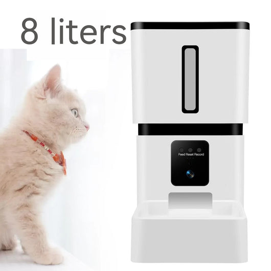 Comedero Automático Inteligente para Gatos con WiFi y Dosificación Programable 8L - Image 3