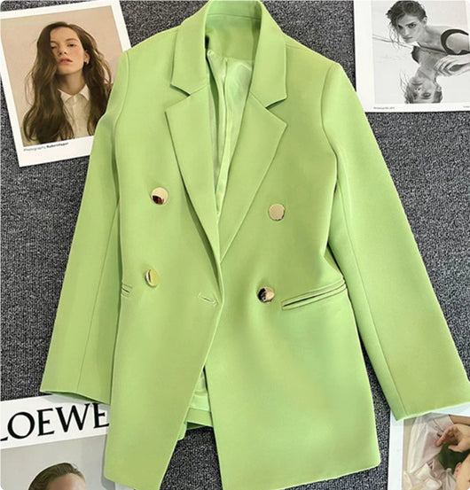 Blazer de Mujer con Hebilla Metálica - Image 8