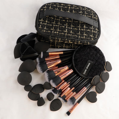 Estuche de 47 Piezas de Herramientas de Belleza Profesional con Brochas de Maquillaje - Image 9