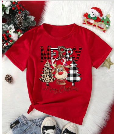 Playera Navideña Roja Unisex - Diseño Comercio Exterior - Image 37