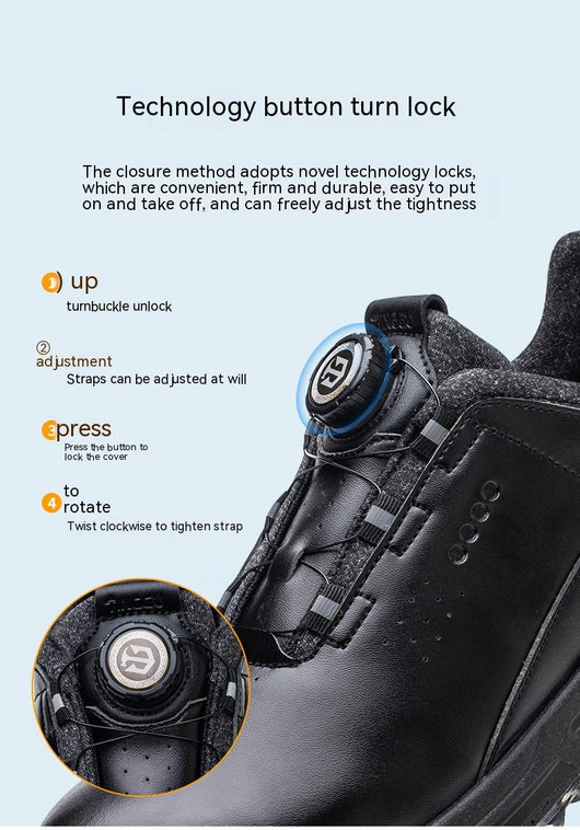 Zapatos de Seguridad con Cierre Giratorio y Cordones Ajustables - Image 5
