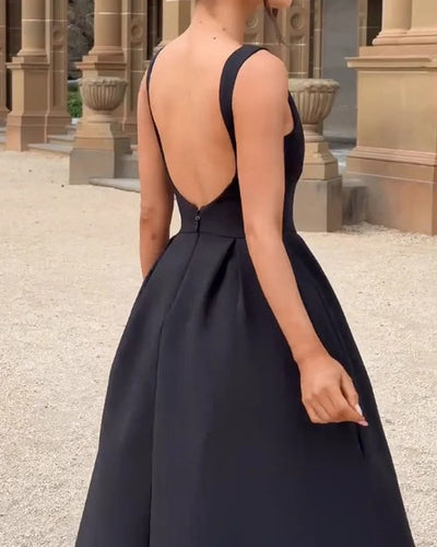 Vestido Sin Mangas Calado con Cintura Ajustada - Image 10