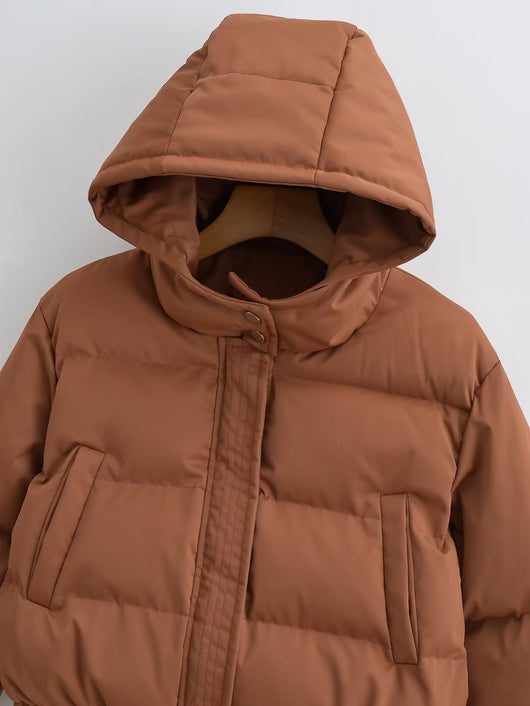Chaqueta Hoodie Casual de Algodón - Diseño Minimalista Versátil - Image 13