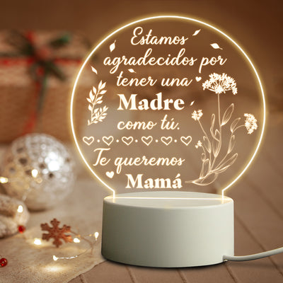 Lámpara LED Nocturna para Mamá - Luz Cálida de Cabecera - Image 24