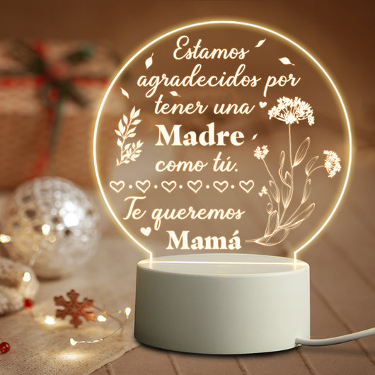 Lámpara LED Nocturna para Mamá - Luz Cálida de Cabecera - Image 24
