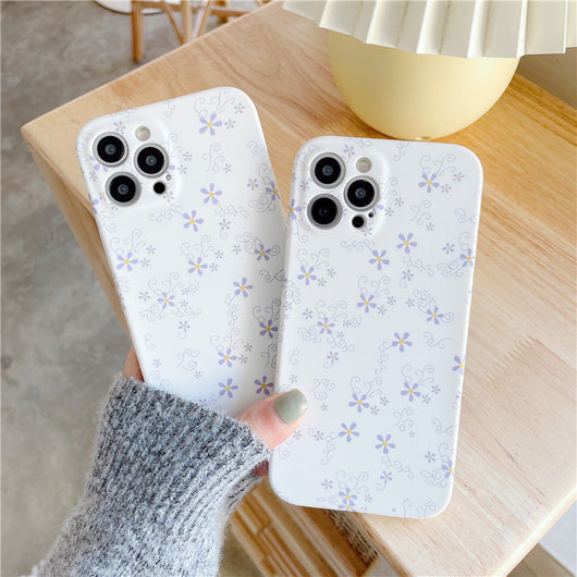 Funda Silicona iPhone 12 Pro Max Flores Pequeñas - Protección Elegante - Image 9