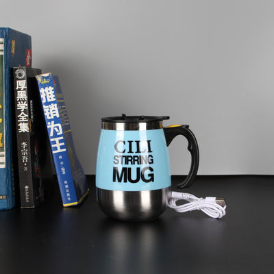Taza Mezcladora Eléctrica Magnética con Carga USB - Image 2