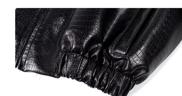 Chaqueta Acolchada con Capucha de Pelaje Sintético para Hombre