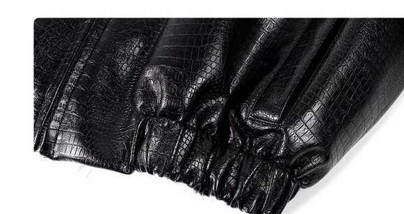 Chaqueta Acolchada con Capucha de Pelaje Sintético para Hombre