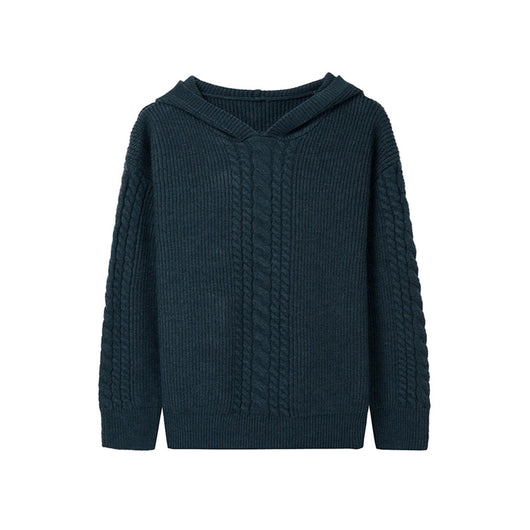 Sudadera con Capucha para Mujer - Suéter Tejido Casual de Manga Larga - Image 16