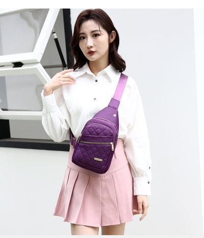Bolsa Crossbody Acolchada para Mujer - Diseño Rombo Elegante - Image 20