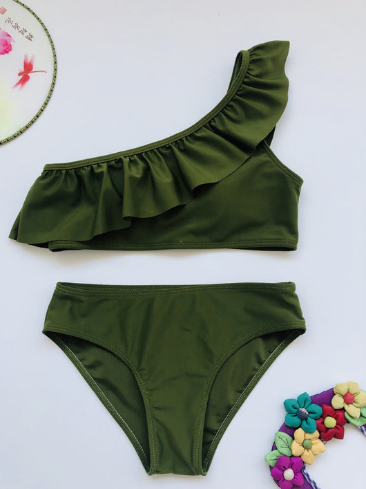Traje de Baño Asimétrico con Abertura Lateral para Mujer - Image 8