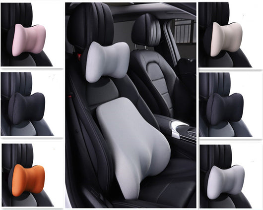 Soporte Cervical y Lumbar con Espuma Viscoelástica para Auto