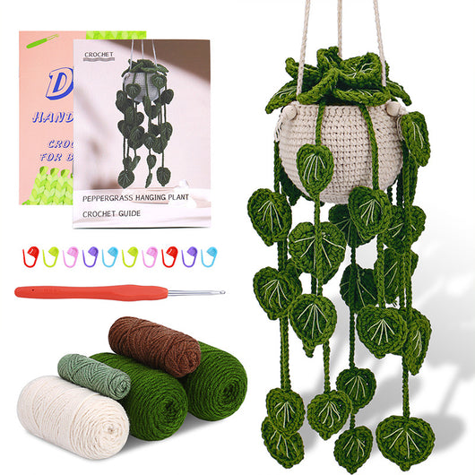 Gancho de Ganchillo Decorativo con Colgante de Plantas - Image 16