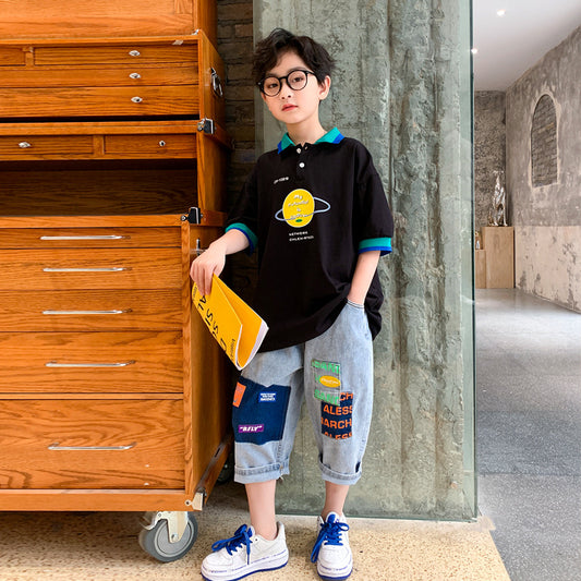 Trajes Cortos de Verano para Niños - Ropa Elegante y Fresca
