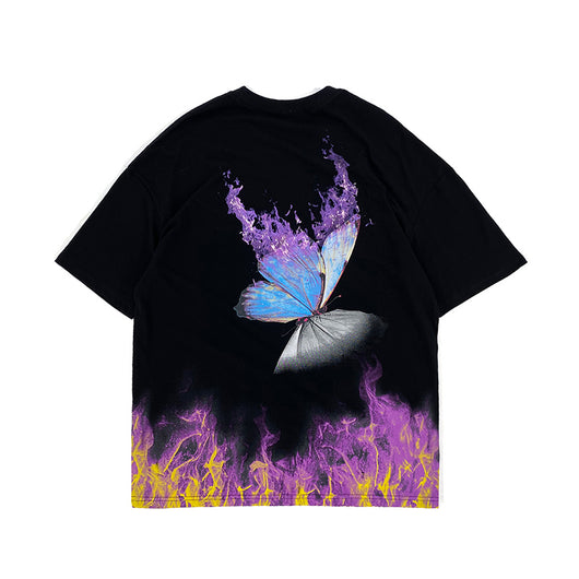 Blusa Mariposas Manga Corta Largo Medio - Image 13