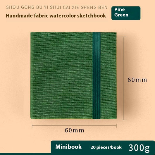 Cuaderno de Viaje Portátil para Acuarela con Diseño de Pájaro Feile - Image 14