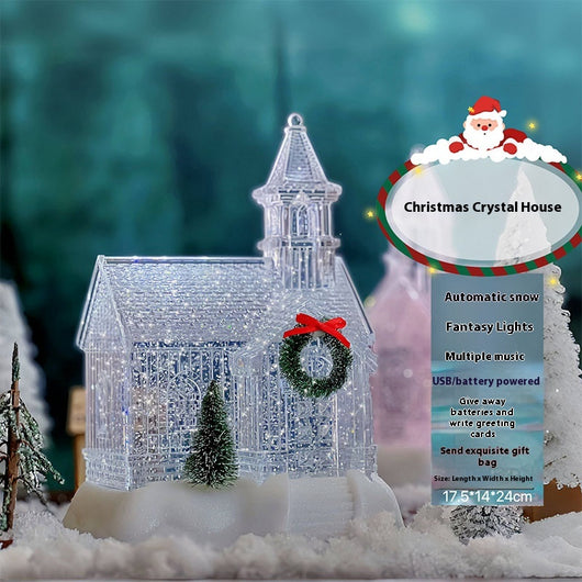 Casa de Cristal Luminoso Eve - Adorno Navideño Decorativo - Image 16