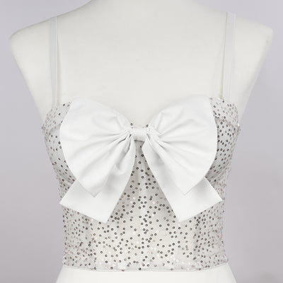 Chaleco Slim Fit Francés con Tirantes de Moño - Image 5