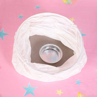 Linternas de Papel Decorativas Blancas con Luz LED de Escritorio - Image 9