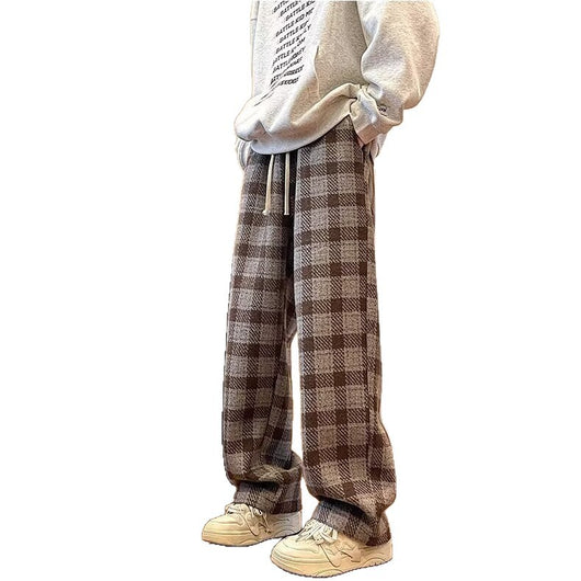Pantalones Casuales Rectos Holgados con Caída Fluida - Image 5