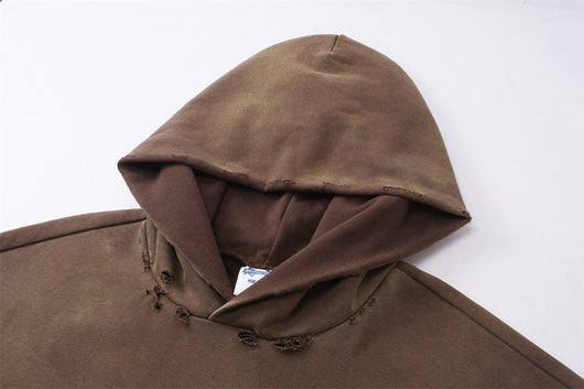 Sudadera Oversized de Moda Otoño Invierno con Detalles Rotos - Image 26