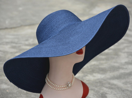 Sombrero de Paja Oversized Estilo Hepburn 18cm - Protección y Elegancia - Image 8