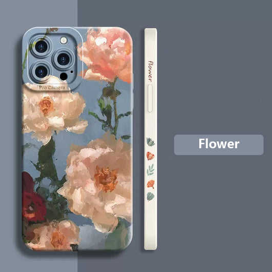 Estuche Protector Completo para Pintura al Óleo Acrílica con Diseño Peonía - Image 10