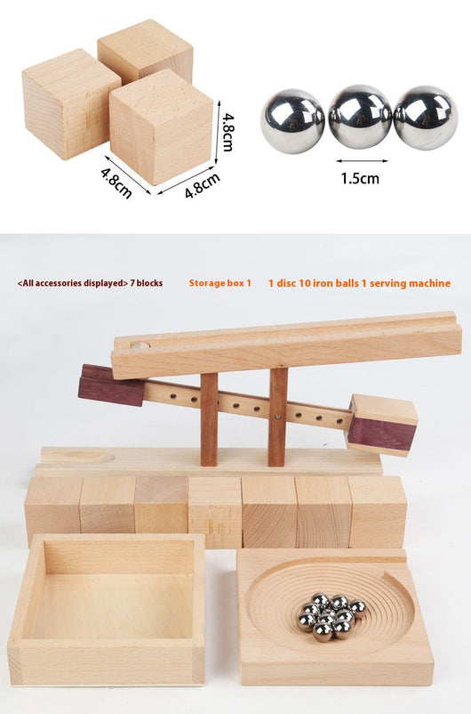 Bloques de Madera Maciza para Pista de Carreras - Juguete Educativo de Construcción Infantil - Image 12