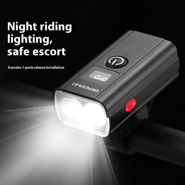 Faro Delantero LED para Ciclismo Nocturno