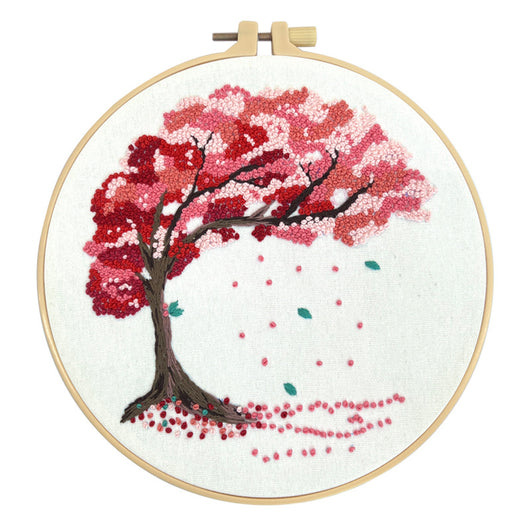Kit de Bordado Principiante con Árbol Colgante - Pintura Textil - Image 5